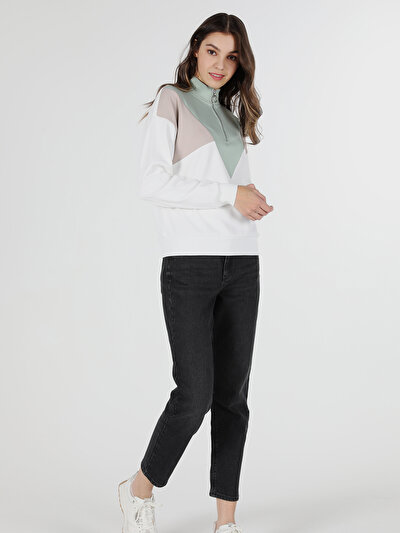 Image de Pull-over Blanc Regular Fit  Femme