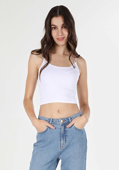 Image de Athlète Blanc Slim Fit Femme
