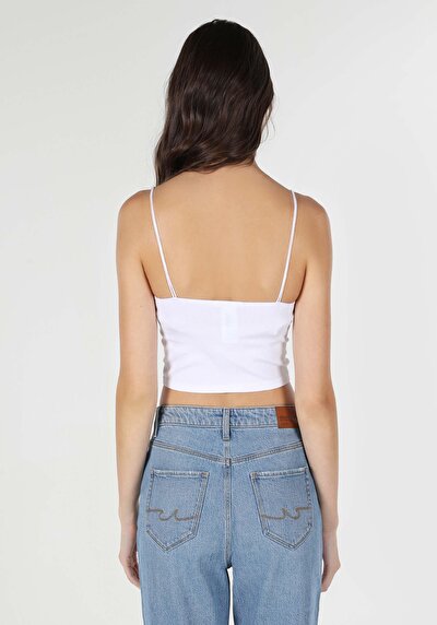 Image de Athlète Blanc Slim Fit Femme