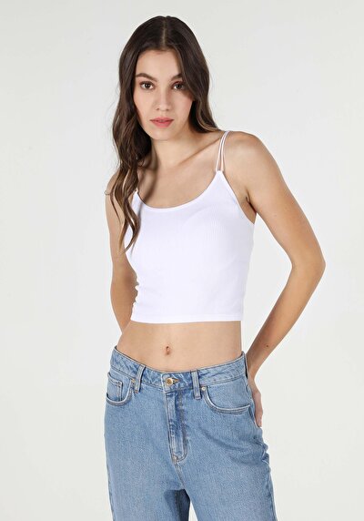 Image de Athlète Blanc Slim Fit Femme
