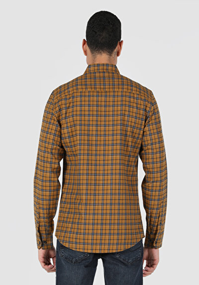 Image de Chemise À Manches Longues Safran Slim Fit   Homme