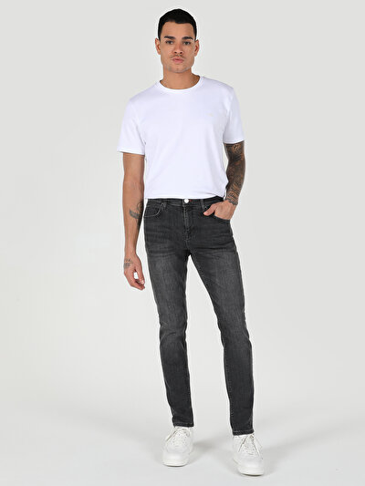 Image de 041 Danny Pantalon Bleu En Slim Fit Homme