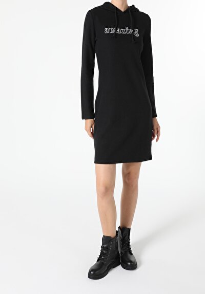 Image de Robe Noir Slim Fit    Femme
