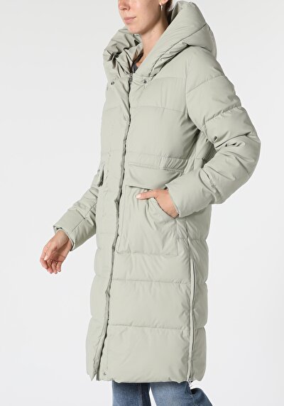 Image de Manteau Vert Regular Fit Femme