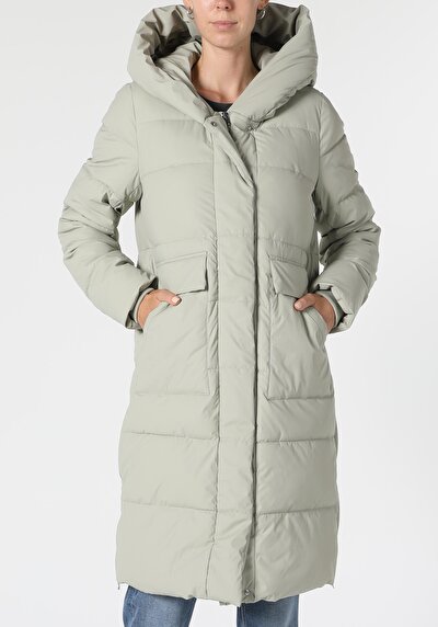 Image de Manteau Vert Regular Fit Femme