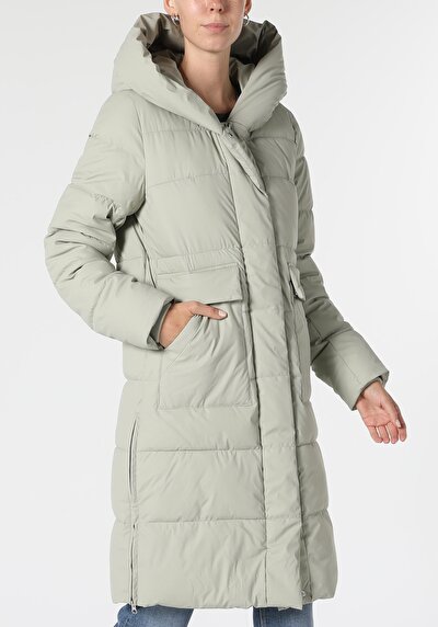 Image de Manteau Vert Regular Fit Femme
