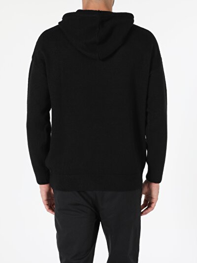 Image de Pull Noir Regular Fit   Homme