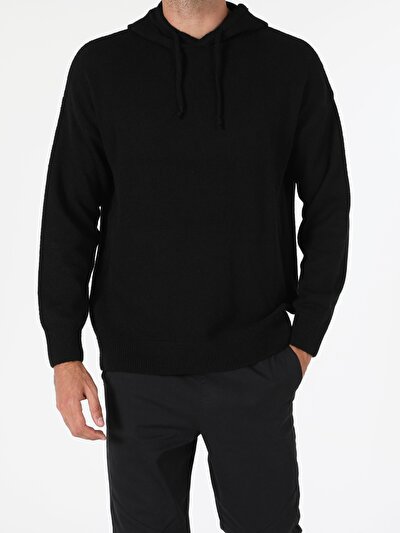 Image de Pull Noir Regular Fit   Homme