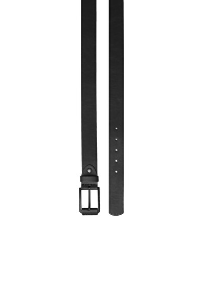 Image de Ceinture Noir Modern Fit Homme