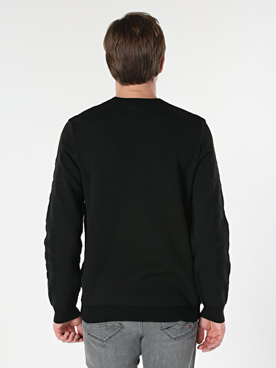 Image de Pull Noir Regular Fit   Homme