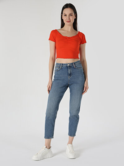 Image de T-shirt À Manches Courtes Corail Slim Fit  Femme