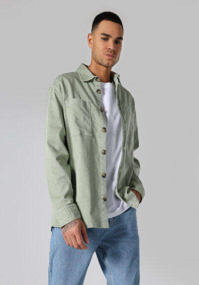 Image de Chemise À Manches Longues Comfort Fit Homme