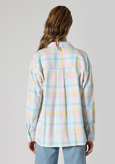 Image de Chemise À Manches Longues Multicolou    Femme