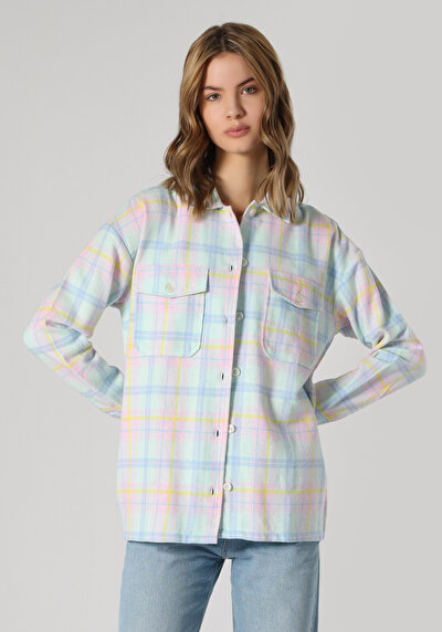 Image de Chemise À Manches Longues Multicolou Femme