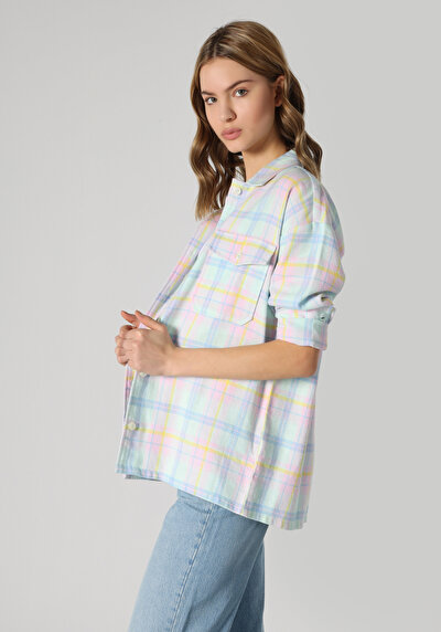 Image de Chemise À Manches Longues Multicolou    Femme