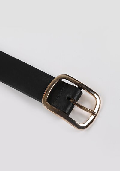Image de Ceinture Noir Modern Fit Femme