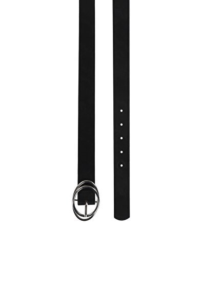 Image de Ceinture Noir Modern Fit Femme