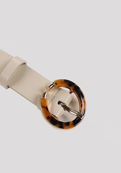Image de Ceinture Beige Modern Fit Femme