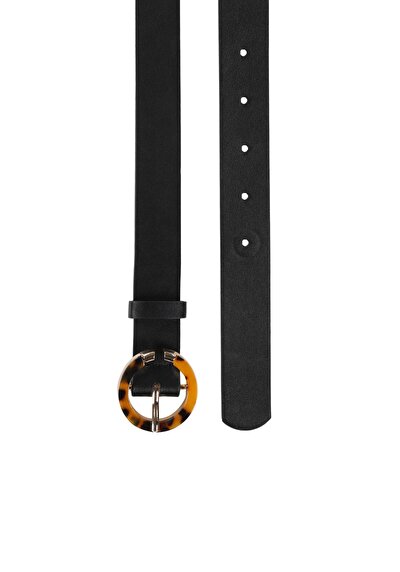 Image de Ceinture Noir Modern Fit Femme
