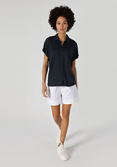 Image de T-shirt À Manches Courtes Marine Regular Fit  Femme