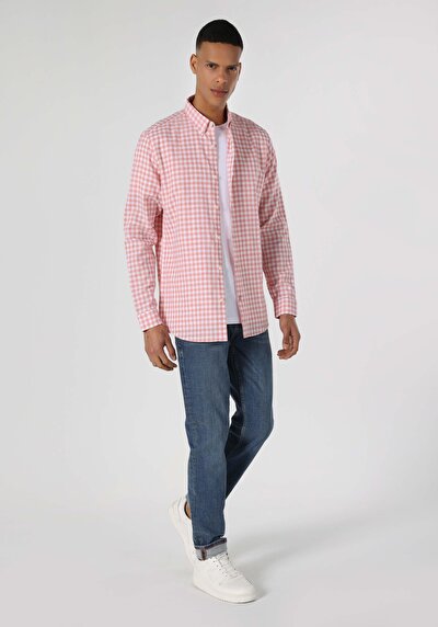 Image de Chemise À Manches Longues Corail Regular Fit   Homme