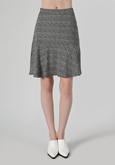 Image de Jupe Noir Regular Fit    Femme