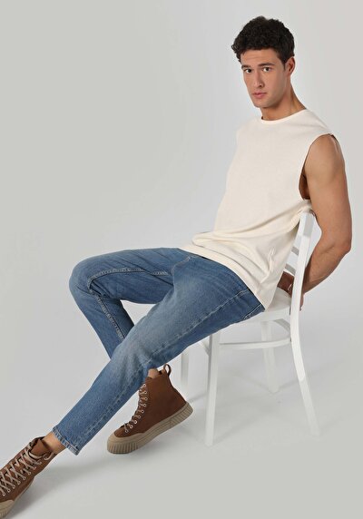 Afficher les détails de Athlète Blanc Regular Fit Homme