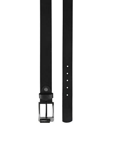 Image de Ceinture Noir Modern Fit Homme