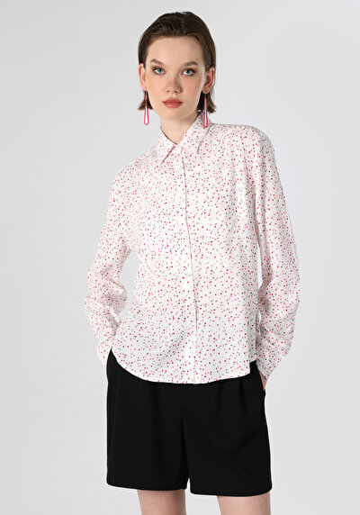 Image de Chemise À Manches Longues Multicolou Regular Fit   Femme