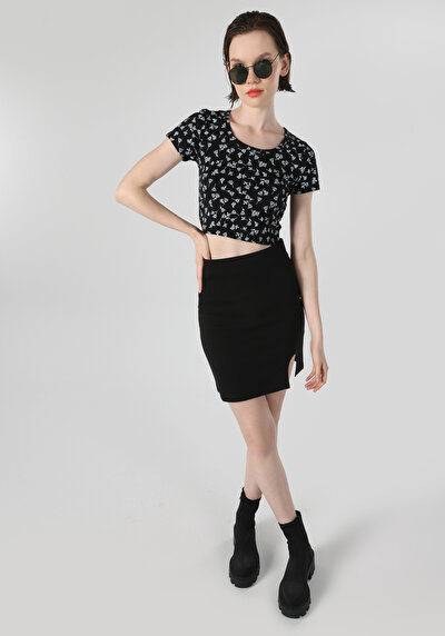 Image de Jupe Noir Slim Fit    Femme