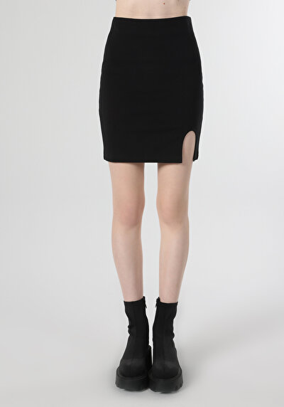 Image de Jupe Noir Slim Fit    Femme