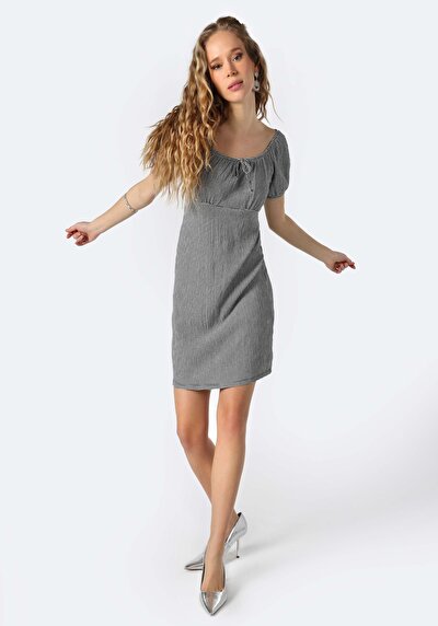 Image de Robe Noir Regular Fit Femme