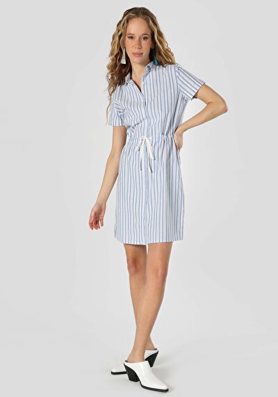 Image de Robe Bleu Regular Fit Femme