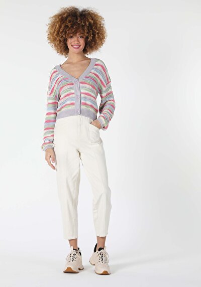 Image de Cardigan Tricot Multicolou Regular Fit Femme