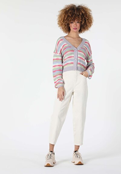 Image de Cardigan Tricot Multicolou Regular Fit Femme