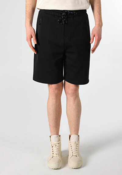 Image de Short Noir Slim Fit Homme