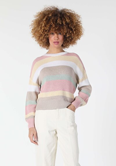Image de Pull Multicolou Regular Fit   Femme
