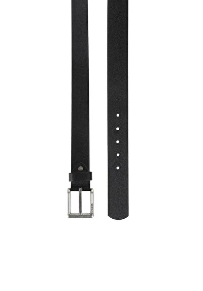 Image de Ceinture Noir Modern Fit Homme