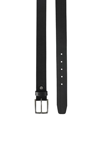 Image de Ceinture Noir Modern Fit Homme