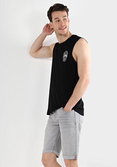 Afficher les détails de Athlète Noir Regular Fit Homme
