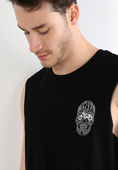 Afficher les détails de Athlète Noir Regular Fit Homme
