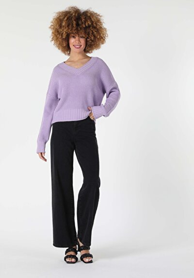 Image de Pull Violet Regular Fit   Femme