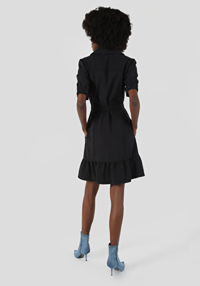Image de Robe Noir Regular Fit Femme