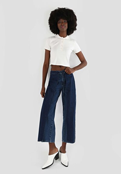 Image de T-shirt À Manches Courtes Blanc Slim Fit Femme