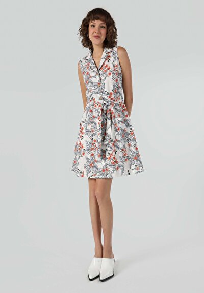 Image de Robe Multicolou Regular Fit    Femme