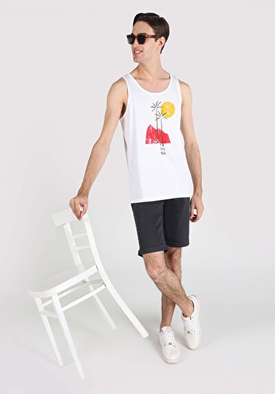 Afficher les détails de Athlète Blanc Regular Fit Homme