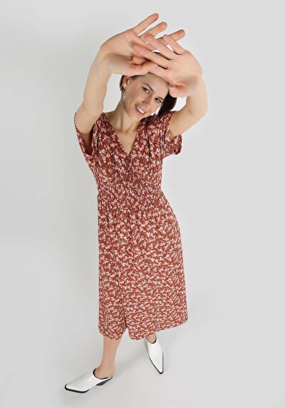 Image de Robe Multicolou Regular Fit    Femme