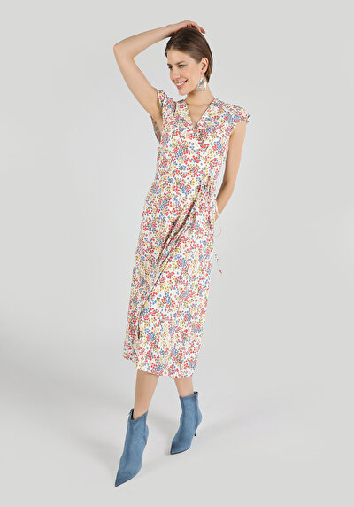 Image de Robe Multicolou Slim Fit    Femme