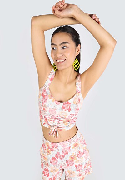 Image de Chemise À Manches Courtes Multicolou  Slim Fit Femme