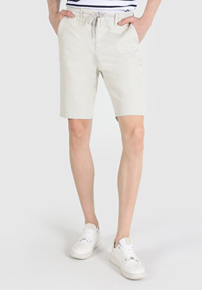 Image de Short Gris Chino Fit Homme